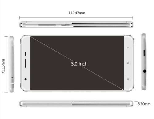 Haweel H1 3G Android 5.1 Smartphone