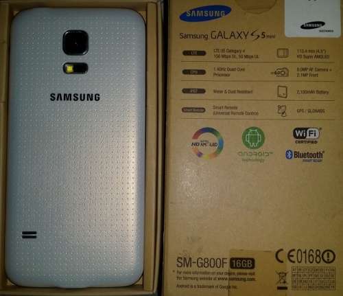 Samsung Galaxy S5 mini G800F Shimmy White