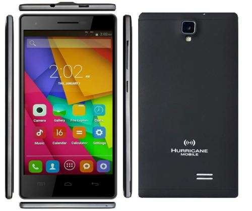 Hurricane 5 Inch 3G Phone (FREE Gel Cover ,8 GB SD Card and Screen Protector)
