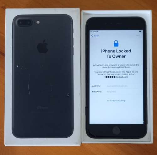 Iphone 7plus  as spares Read description