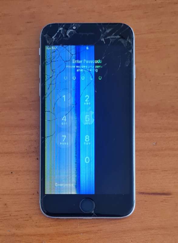 Iphone 6 NOTE FOR SPARES SALVAGE ONLY