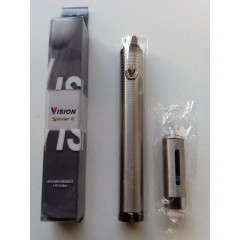 Vision Spinner II Battery Variable Voltage 1600mAh FREE MT3 Clearomizer and Charging cable
