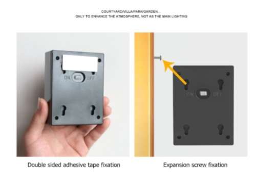 Sensor Solar Wall light YD-36