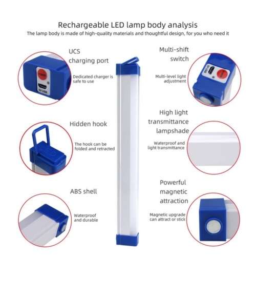 USB Lithium battery bulb