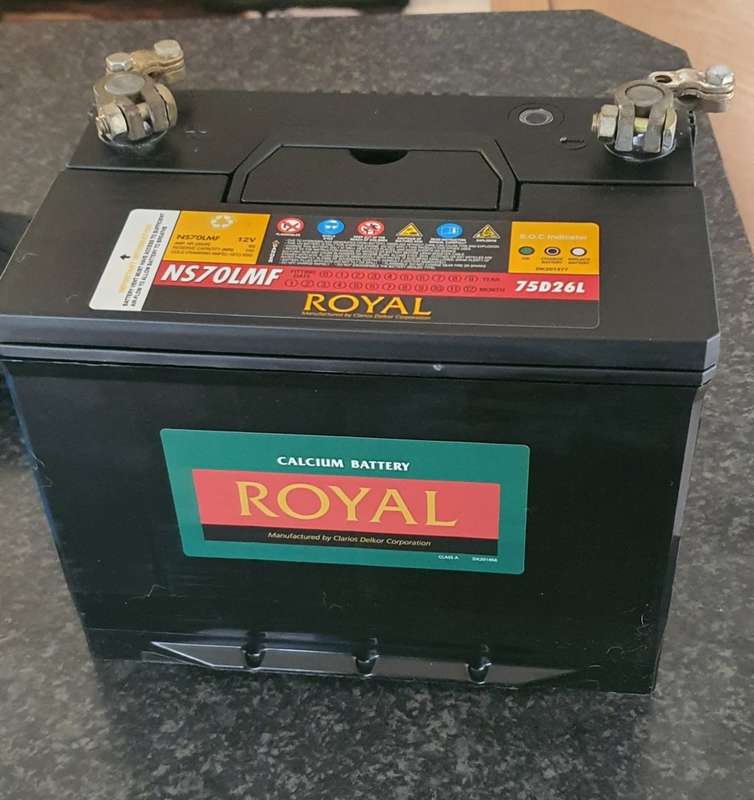 Royal 12V Battery NS70LMF