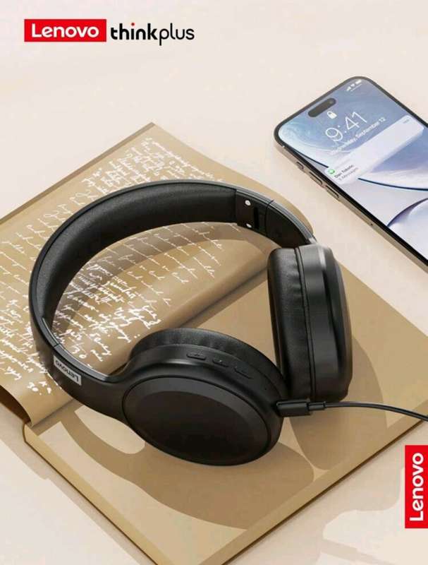 Original Lenovo TH30 Wireless Headphones foldable headset.