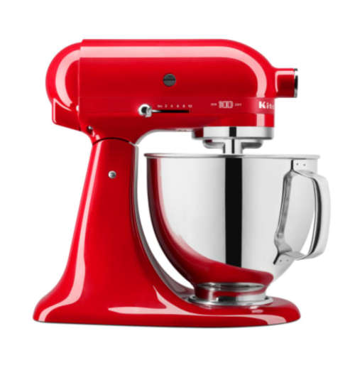 KitchenAid Artisan 48L Stand Mixer - Queen of Hearts Red