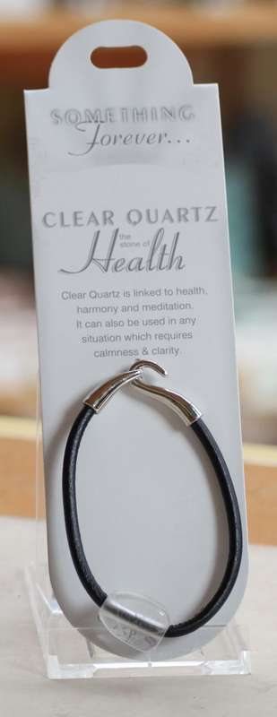 Clasp Bracelet - Clear Quartz (The Stone of Health)