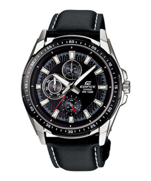 CASIO Edifice Elegant multiple-dial design,Triple-fold Buckle