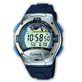 CASIO - Tide-graph - Moon Phase &  Direction finder. W-753-2AVDF