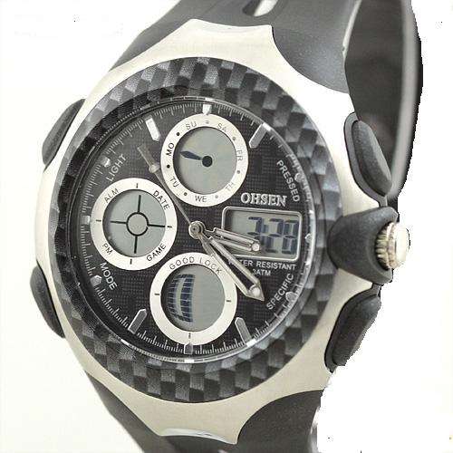 Ohsen Monster  - Multi-Function Double Movement Sport Watch