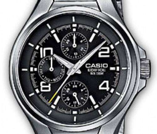 Black Dail Casio Edifice Multi Hand EF-316D 1AV Large 48mm Dail