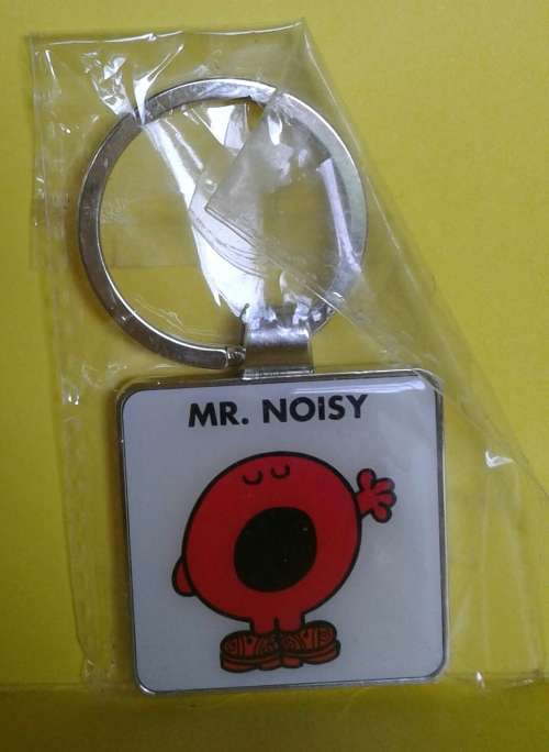 Mr Men - Mr Noisy Keyring