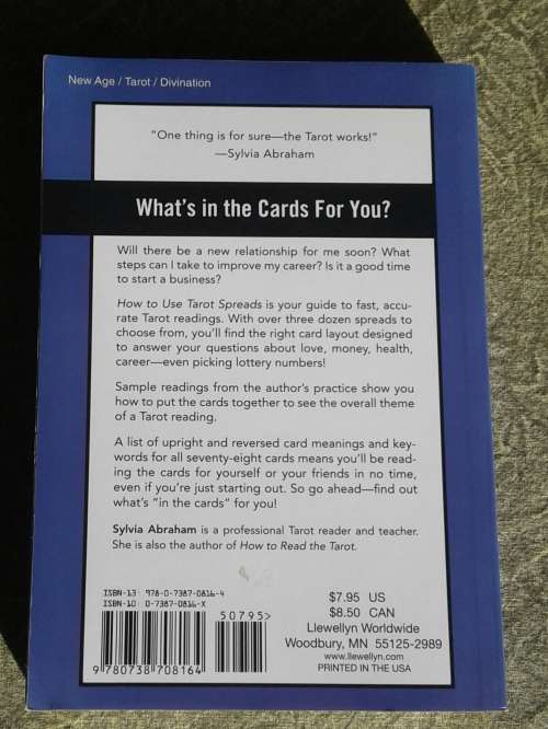 How To Use Tarot Spreads (How To Series) Paperback