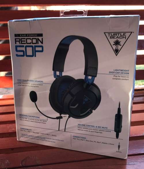 Turtle Beach Ear Force Recon 50P gaming Headset - Wired