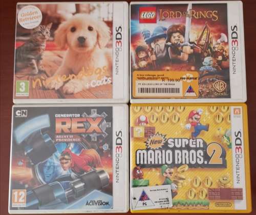 Nintendo 2DS + 4 Games (Pre-owned)