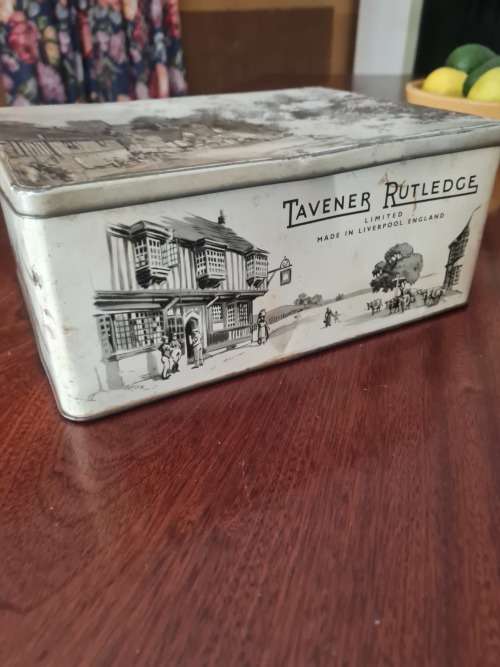 Tavener Rutledge Limited Made In Liverpool England Tin