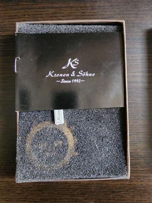 Men's kronen & sohne classic automatic watch (Never worn)
