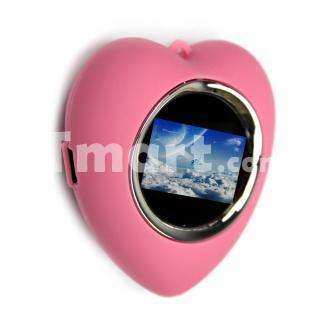 DIGITAL PHOTO FRAME - HEART SHAPED