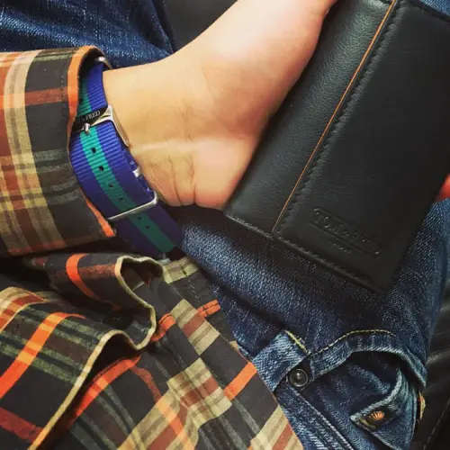 TOM and FRED London MEN`S Freddy Genuine British Leather Pocket Wallet