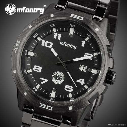 Infantry Military CO. 46mm Black Hawk Ion Watch