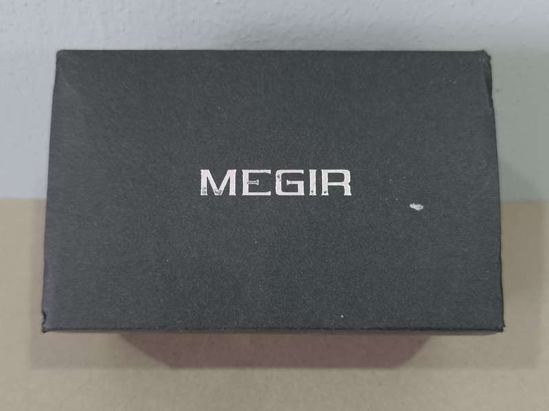 Megir Mens Tonneux - x Chronograph Watch