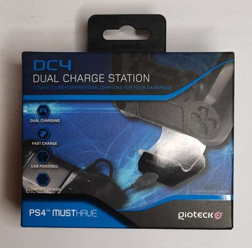 Gioteck DC4 Dual Charge Station - Ps4