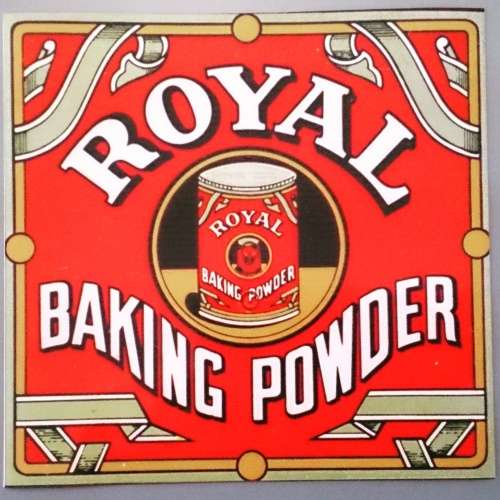 Royal Baking Powder Magnetic Sign