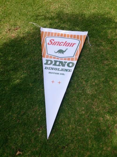 Large Sinclair Industrial Bunting Flag!!!