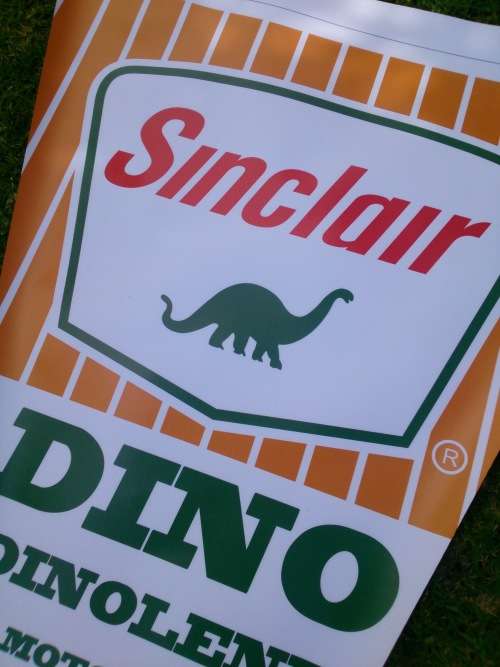 Large Sinclair Industrial Bunting Flag!!!