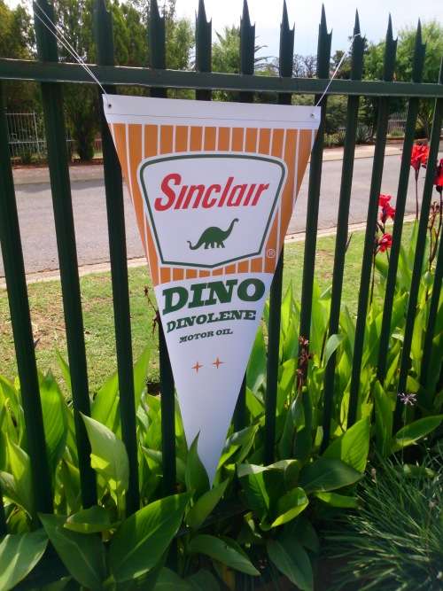Large Sinclair Industrial Bunting Flag!!!