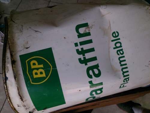 Old BP Paraffin 20l Tin!