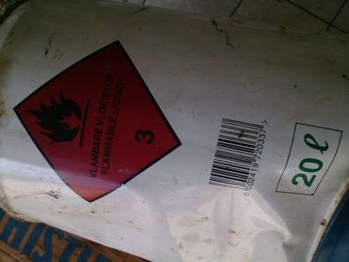Old BP Paraffin 20l Tin!