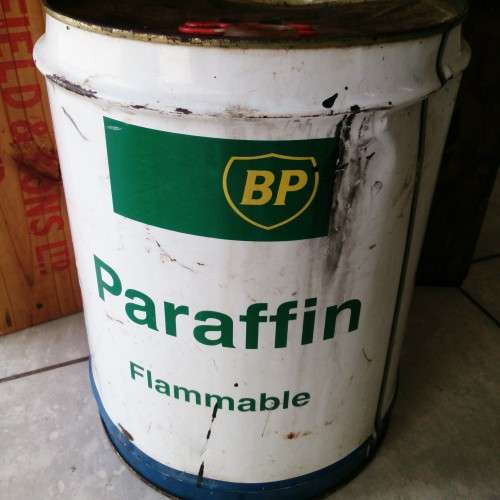 Old BP Paraffin 20l Tin!