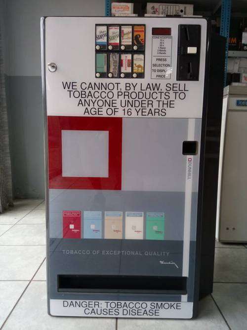 Awesome DUNHILL Cigarette Vending Machine!!!