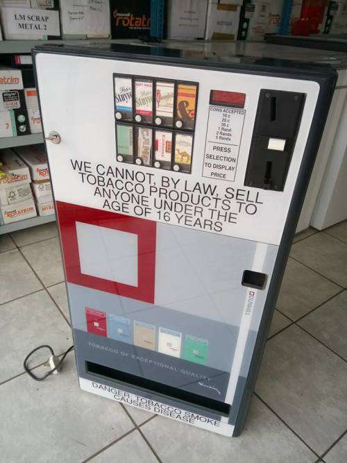 Awesome DUNHILL Cigarette Vending Machine!!!