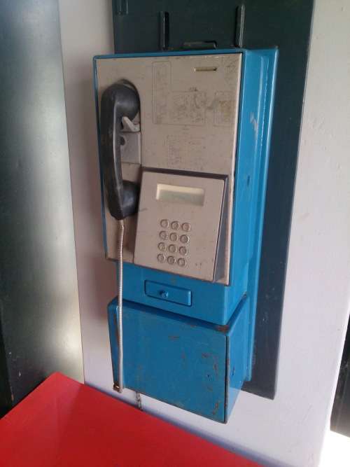 Stunning Old Telkom Coin Operated Public Phone!