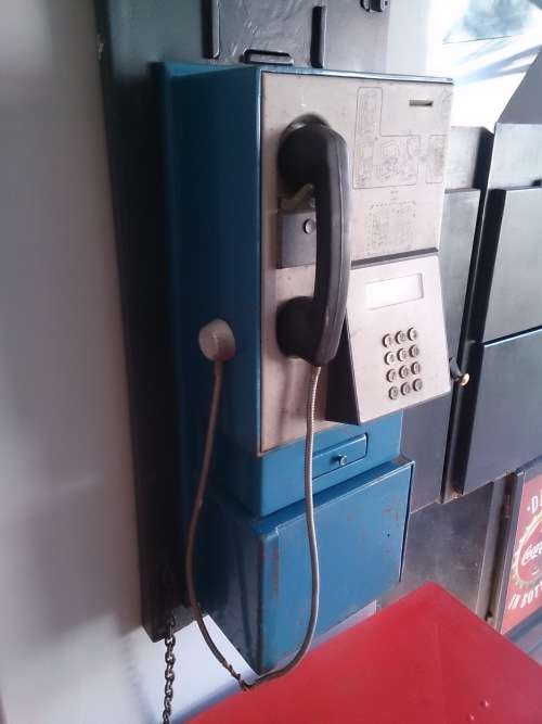 Stunning Old Telkom Coin Operated Public Phone!