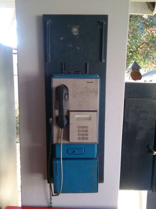 Stunning Old Telkom Coin Operated Public Phone!