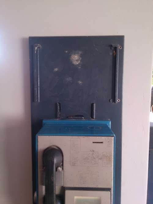 Stunning Old Telkom Coin Operated Public Phone!