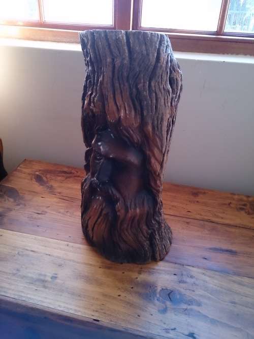 DR RON VAN ZYL - INDIGENOUS HARDWOOD CARVING (Prophet)