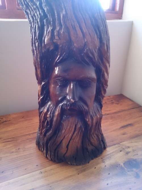 DR RON VAN ZYL - INDIGENOUS HARDWOOD CARVING (Prophet)