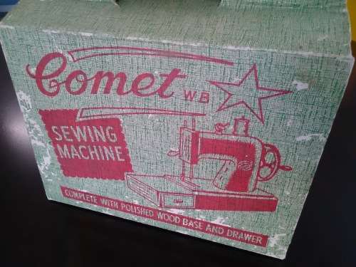 Vintage COMET Toy Sewing Machine! Original box with manual!!!!
