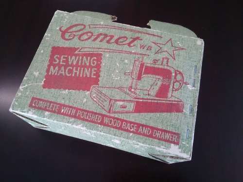 Vintage COMET Toy Sewing Machine! Original box with manual!!!!