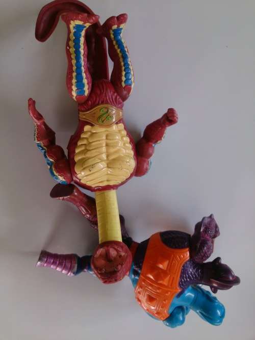 Rattlor & Two Bad1983 MOTU Masters Of The Universe ACTION FIGURES!