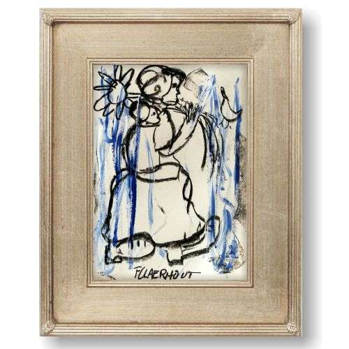 CLAERHOUT XMAS! 2x Original Claerhout Paintings + COA!!! FREE SHIPPING!!! Valued @ R15000!!!