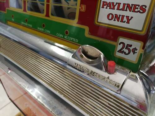 MAKE AN OFFER!!! Vintage BALLY 3 Reel 25c Slot Machine - WORKING CONDITION!!!