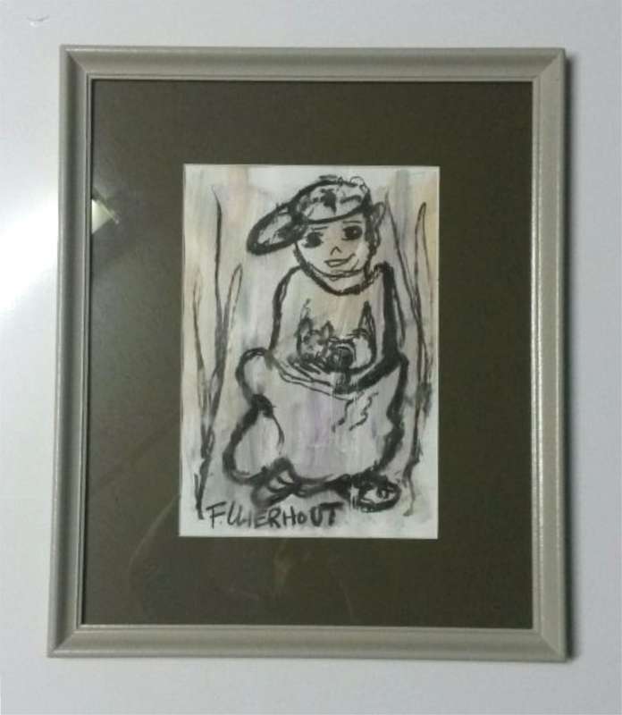 Claerhout - Framed Acrylic & Pastel! Great Investment, Professionally Framed, COA included.
