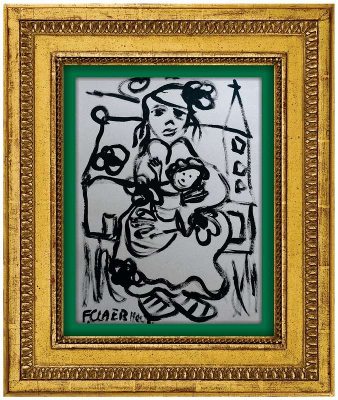 Large Frans Claerhout - Mother & Child - Excellent Investment Art!!!