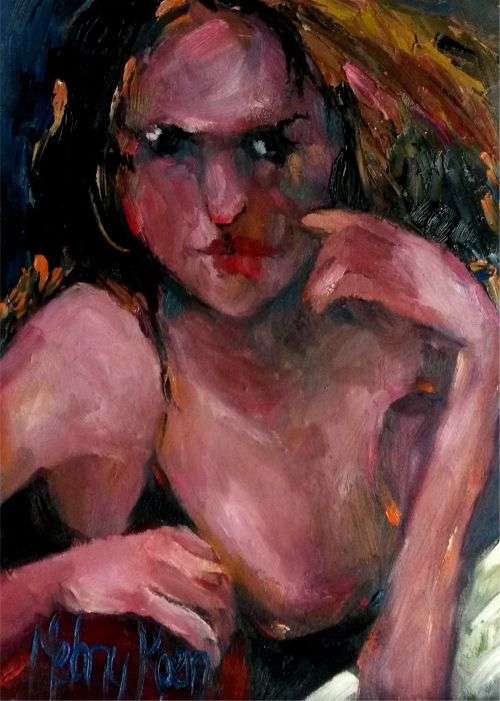 Koen - Alluring - Oil on Canvas! Awesome piece!!!